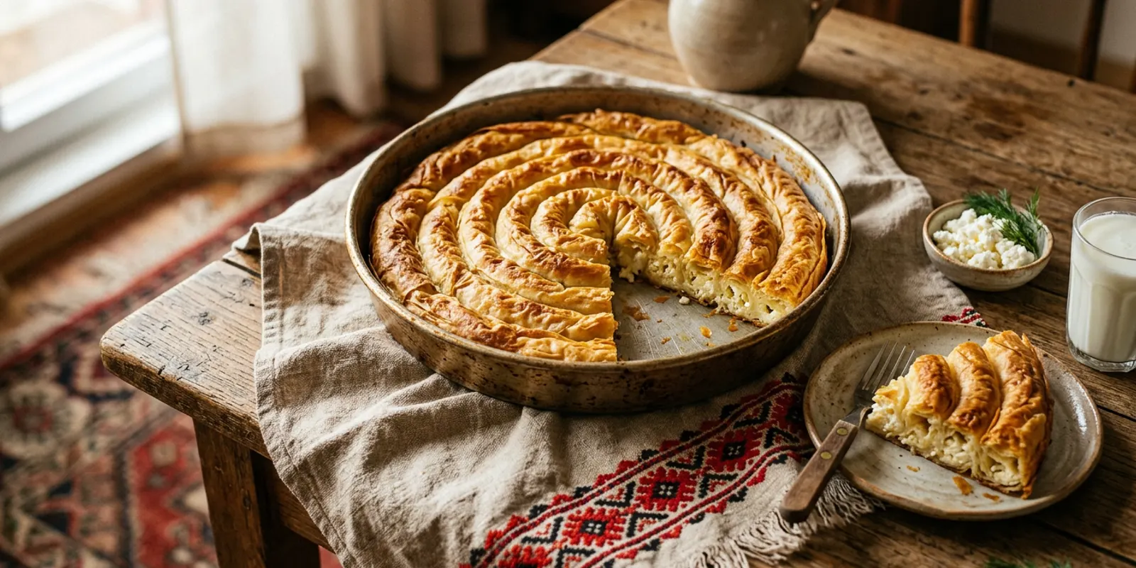 Banitsa with sirene